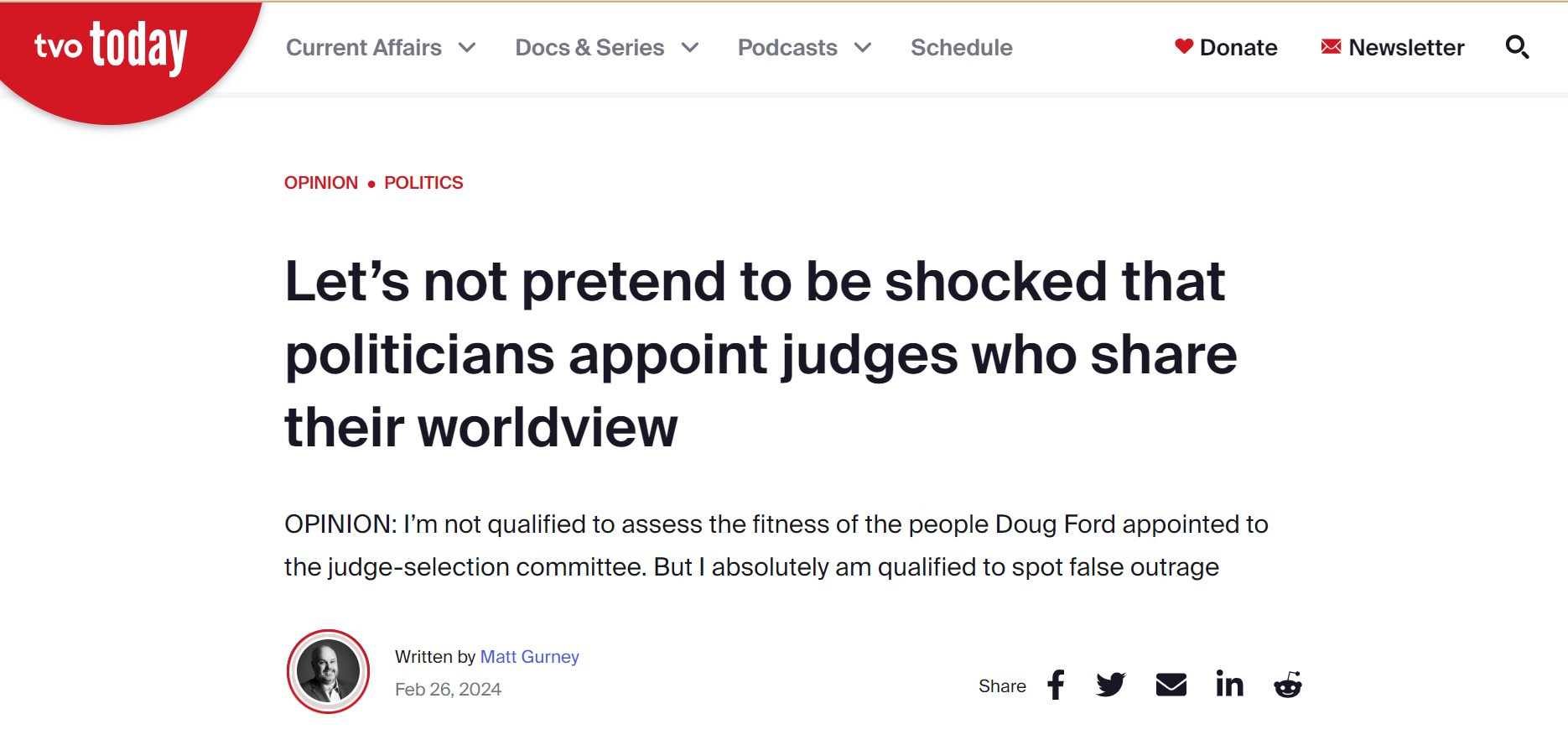 Ford's picks to choose judges are political operatives
