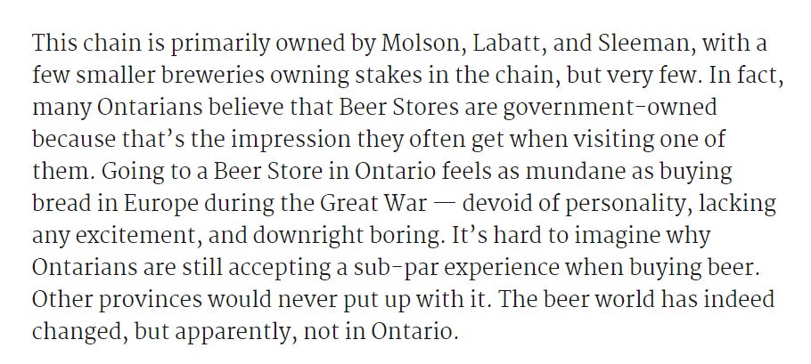 Ford's obsession with booze sales
